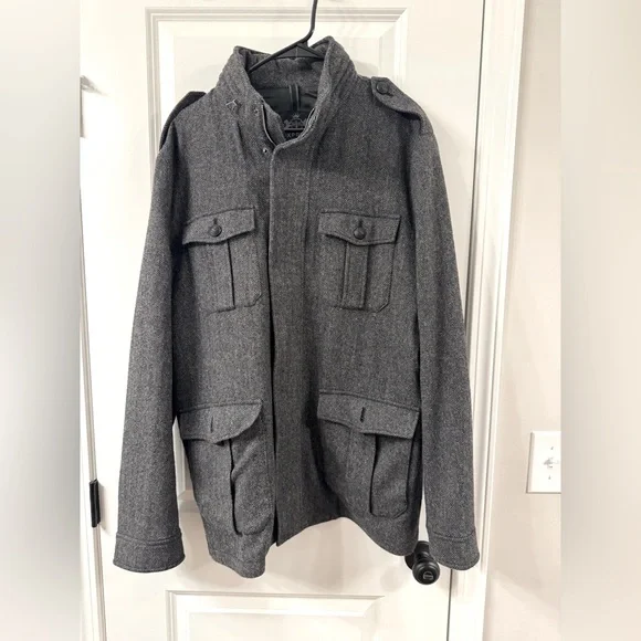 Express Jackets Coats Mens Express Military Jacket Poshmark